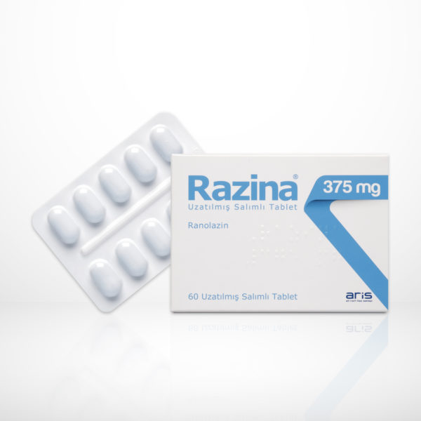 RAZINA 375 mg Extended Release Tablets, 60