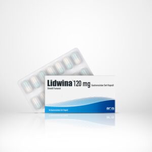 LIDWINA 120 mg Gastroresistant Hard Capsules, 14